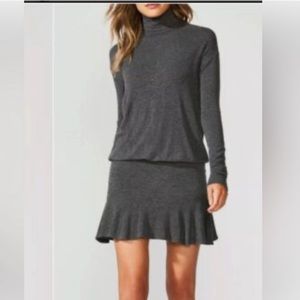 Bailey 44 Sweater Dress Drop Waist Turtleneck